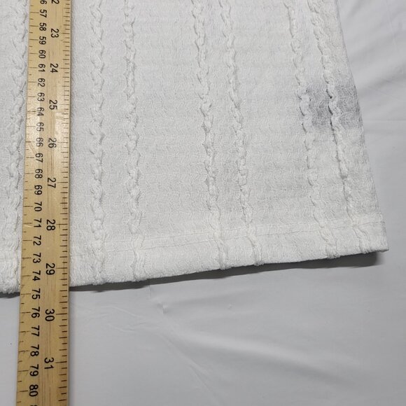 Nova Men T Shirt XXL Samuel Textured Boxy Short Sleeve White NWT - Picture 12 of 13